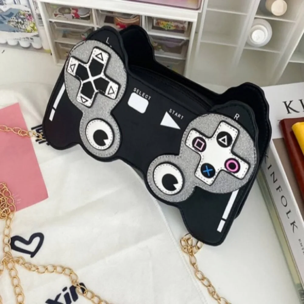 Game Control Leather CrossBody Purse/Bag. A Purse A Man Would Wear BLUE 😂🥰❤️💯👜